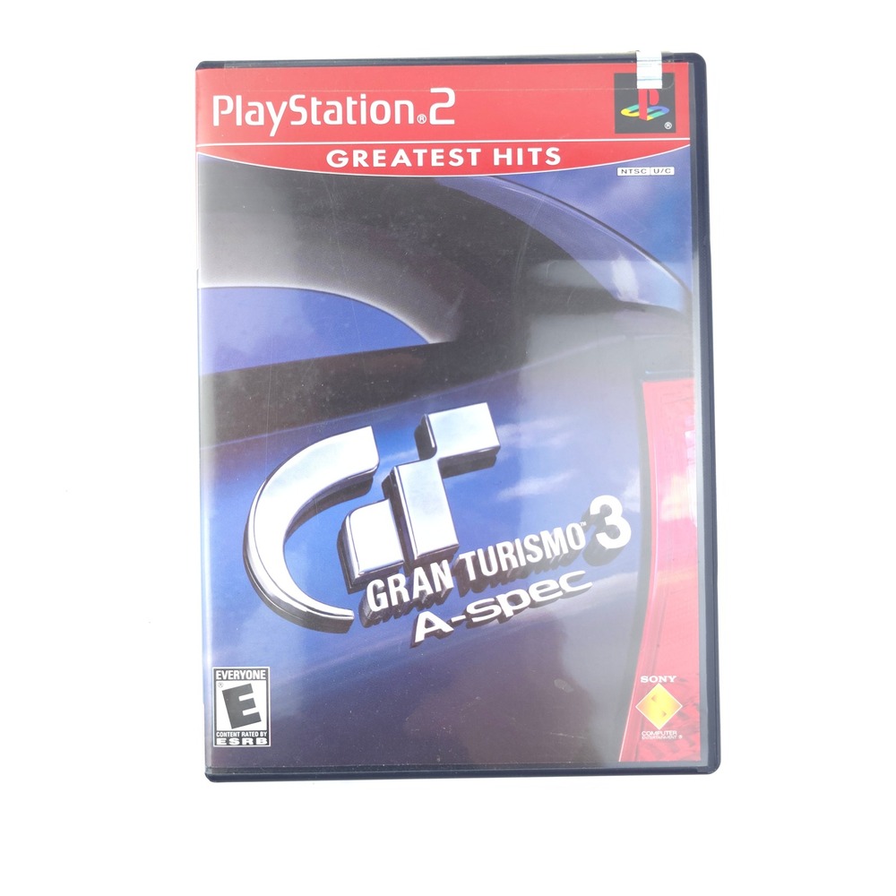 Sony Gran Turismo 3 A-spec PS2 Video Game Greatest Hits Racing Sim CIB